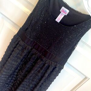 Justice Glitter & Sequins  Dress SZ 8